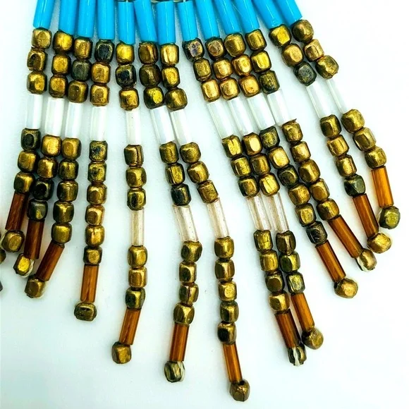 Beautiful Beaded Chandelier Earrings - Picture 5 of 8